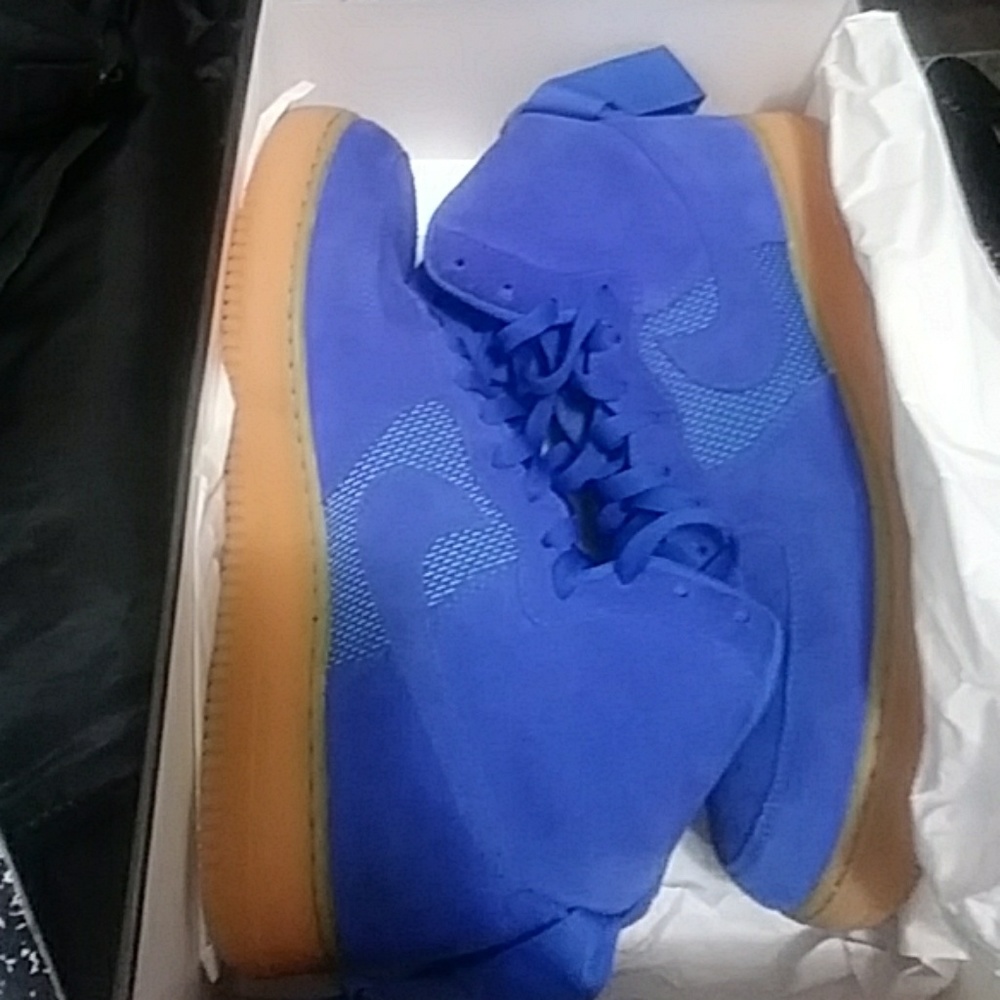 Blue nikes
